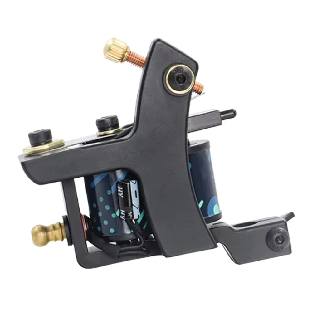 Professional Coil Tattoo Machine Kit Rotary Tattoo Machine Set Liner and Shader Machine for Beginner Permanent Makeup Body Art