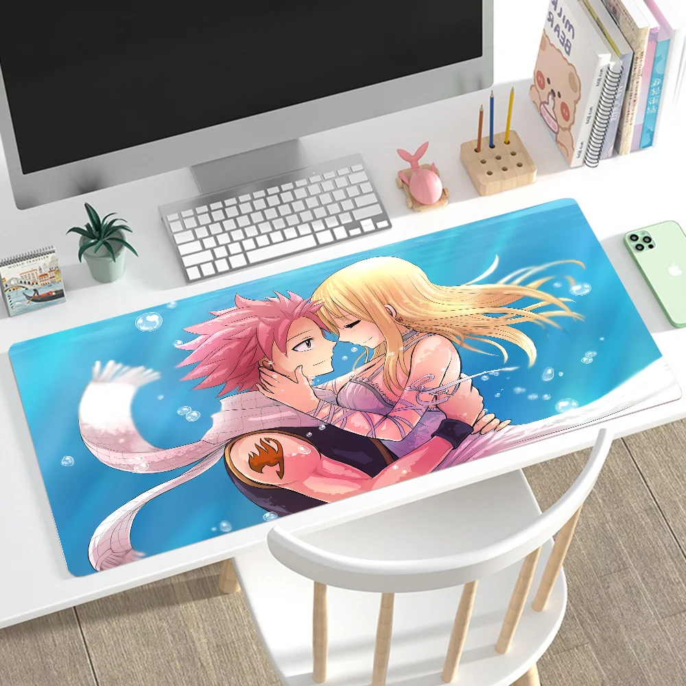 

Fairy Tail Mousepad Mouse Mat Desk Mat With Pad Gaming Accessories Prime Gaming XXL Keyboard Pad Padding Mat