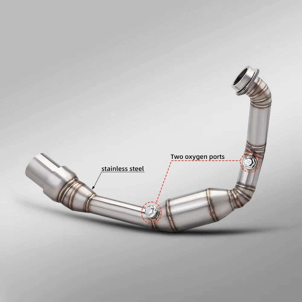 Motorcycle Exhaust System Stainless Steel Best Quality Front Pipe For DUKE 390 RC390 390ADV 2024 - 2026