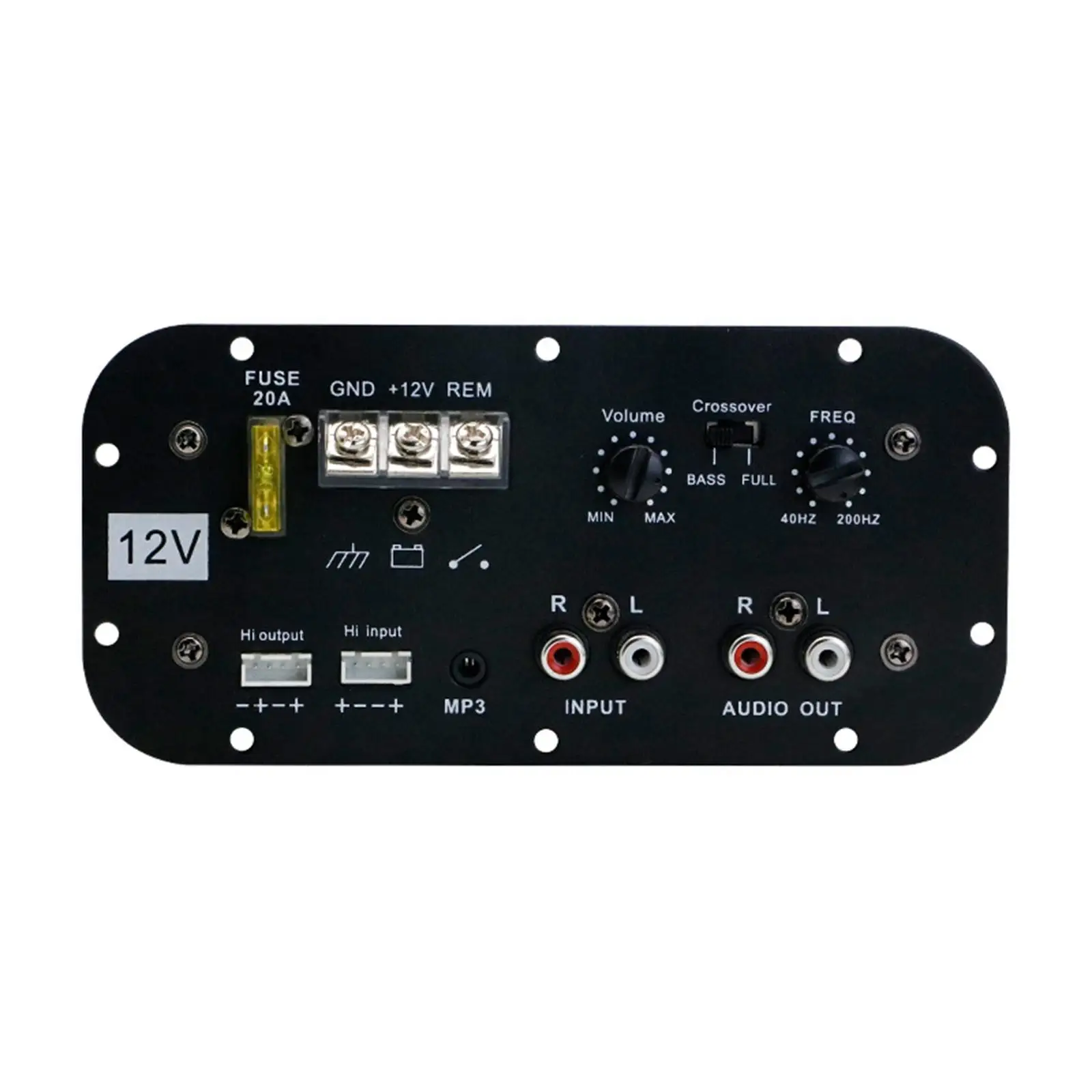 Amplifier Board with Subwoofer Efficient High Installation 60 to 120W Stereo for DIY Speakers Store Home Speakers