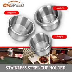 68MM 85MM 90MM Stainless Steel Cup Water Drink Bottle Holder Portable Durable Cup Holder For Marine Boat RV Yacht Camper Table