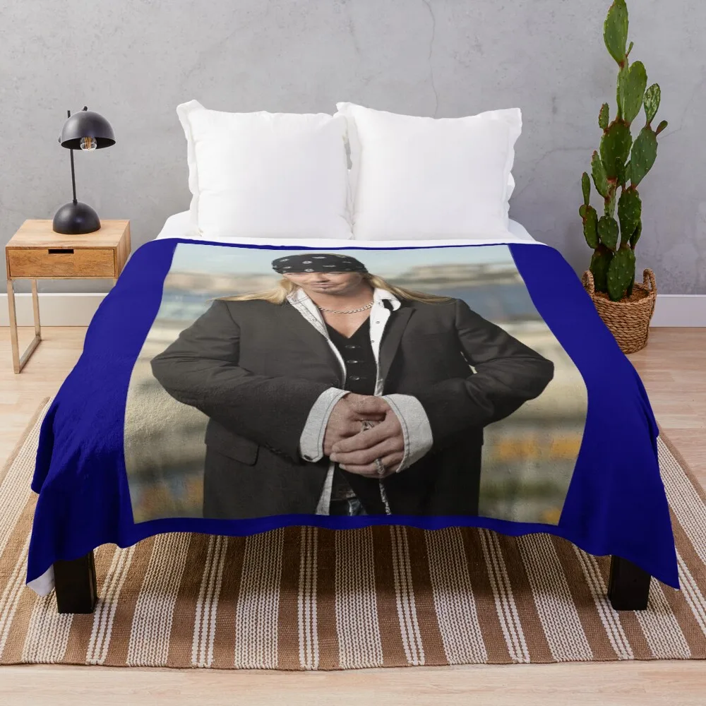 

Backwaters lands Bret Michaels Poster Art Design Throw Blanket Stylish Warm Blanket for Living Room Bedroom