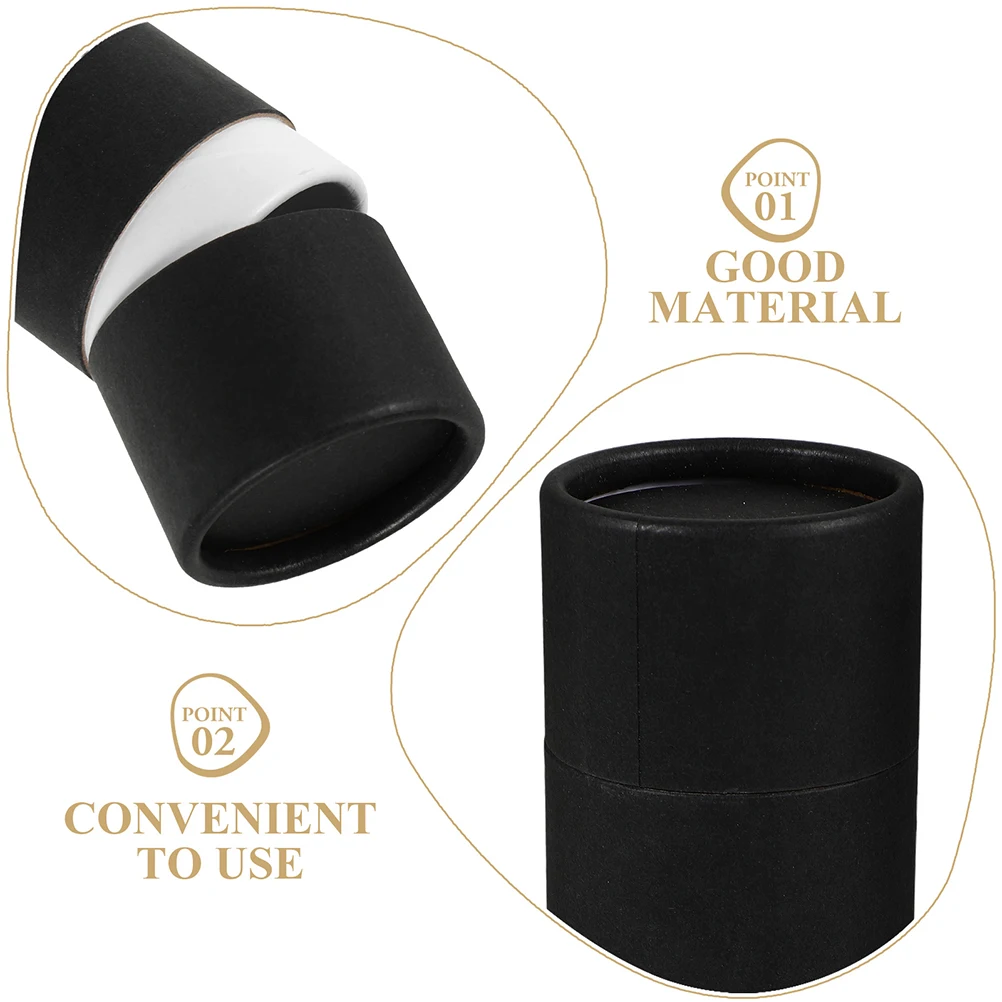 Essential Oil Bottle Packaging Box Cylindrical Paper Tube Tea Cardboard Containers