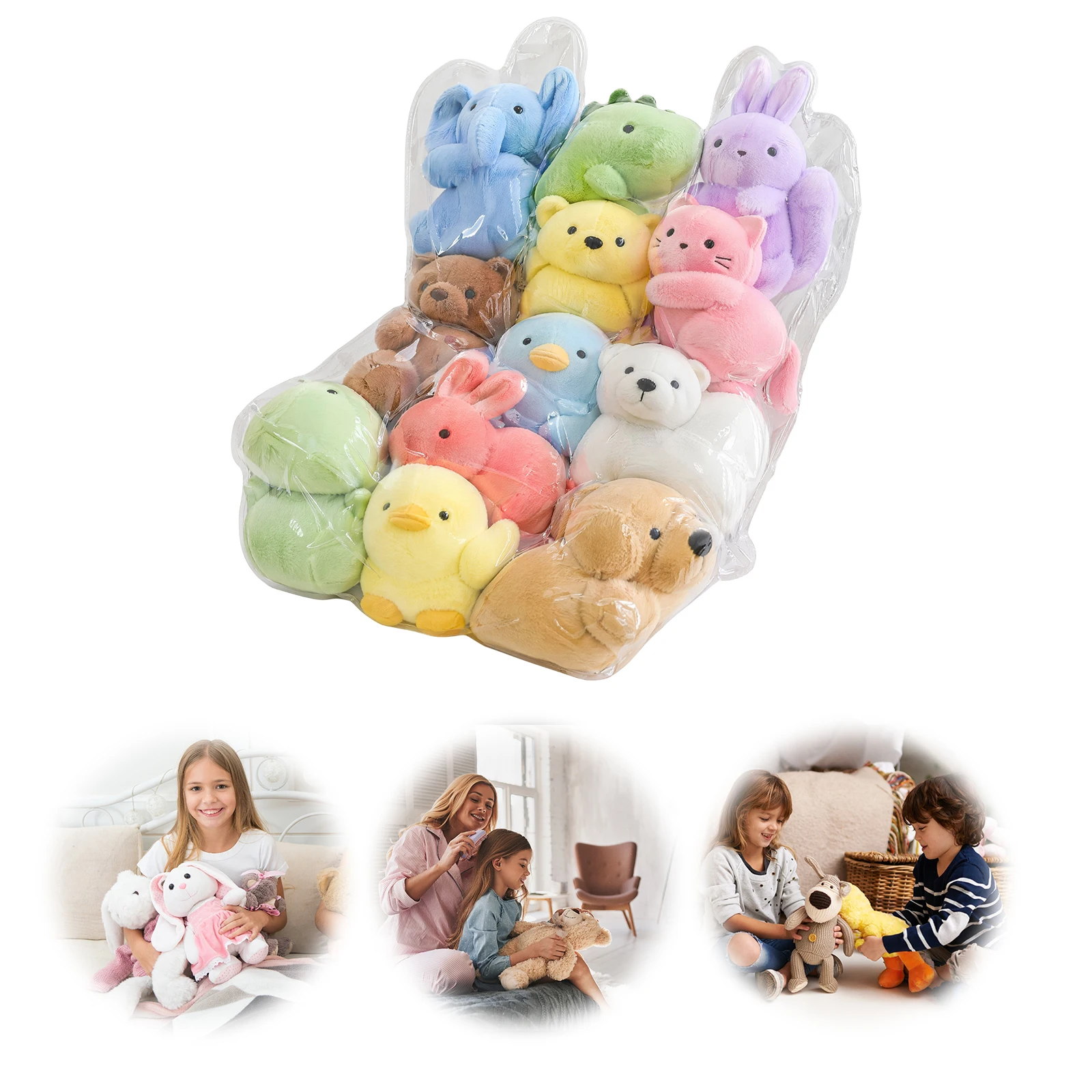 Clear Stuffed Animal Storage Bean Bag with Zipper for Home Decor Creative Sofa Seat Lounger Cover Cover Only & No Filler