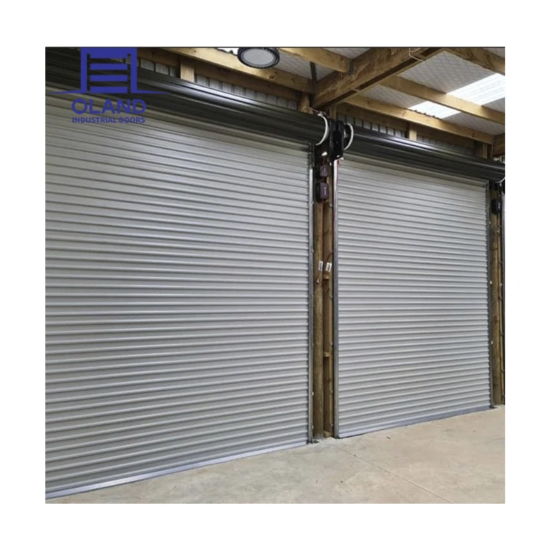 Customized Windproof Stainless Steel Roller Shutter Doors Corrosion Industrial Security Roll Up Doors For Various Scenarios