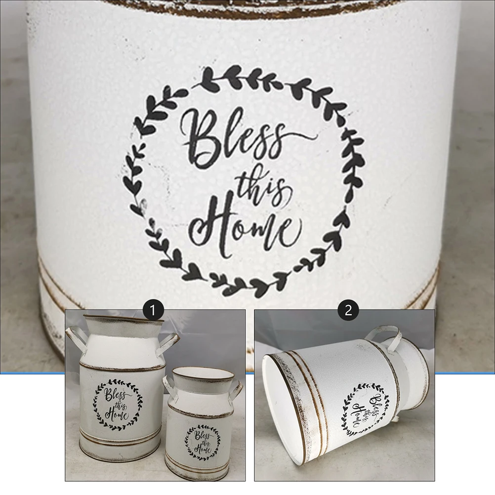 

1pc European Style Vase Decorative Floral Arrangement Home Ornament Flowerpot Dried Flower Holder Bouquet Container Elegant