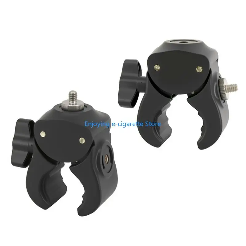 Heavy Duty Adapter Halterung Doppel 1/4 Innengewinde Löcher für Kamera Telefon Stativ Y4QF – Detail 8