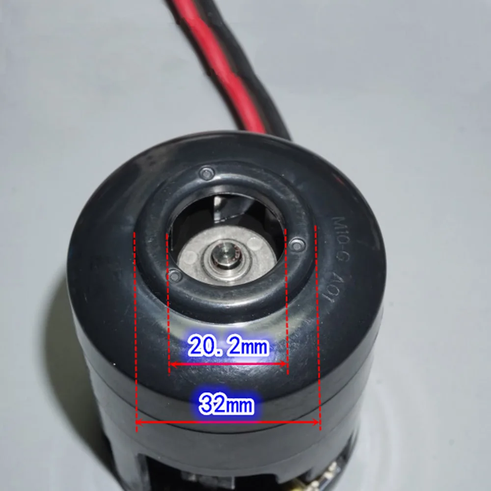 High Power 3-phase Brushless Fan 120000 RPM Super High Speed Brushless Motor Vacuum Fan 50.2mm Diameter 25.2V 350W