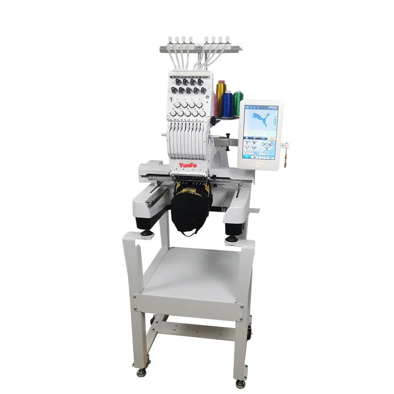 Home Use Sewing Machinery Dahao Control System Mini Monogram Embroidery Machine With 9 12 15 Needles