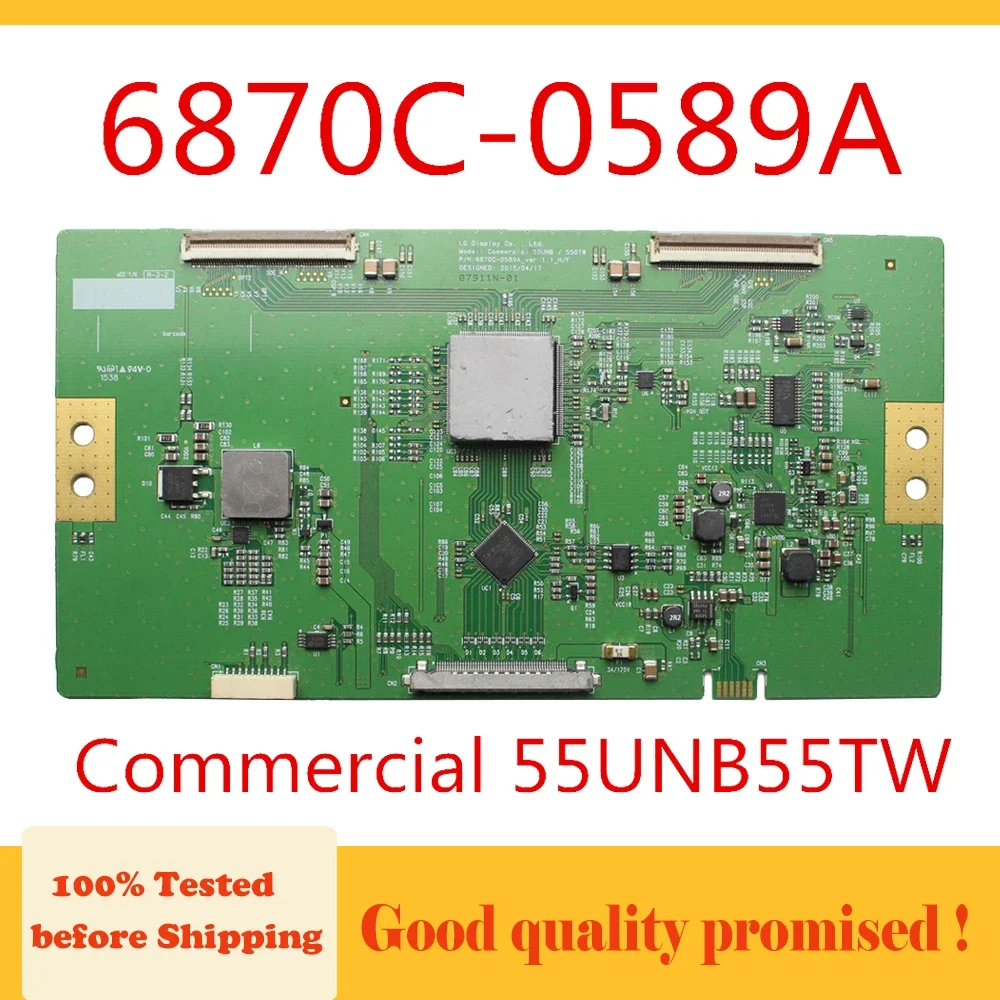 

Tcon Board 6870C-0589A Commercial 55UNB/55TW TV Board for TV Hologen Free 6871L-4532B FRAYFG5316 for 55'' ...etc. Original T-con