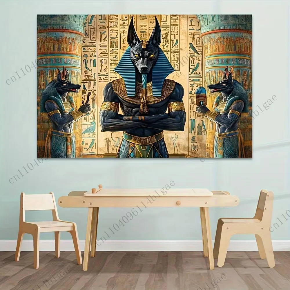 الأساطير المصرية جدار ديكور راية خلفية الديكور الطرف الديكور خلفية غرفة المعيشة نسيج الفيلم المفروشات