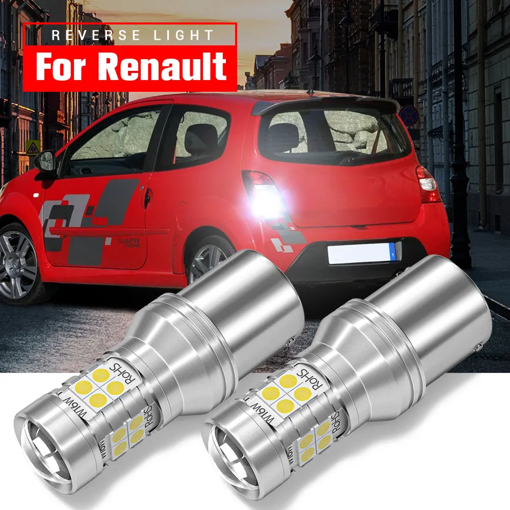 

2x LED Reverse Light P21W BA15S 1156 Canbus For Renault Alaskan Clio Espace 4 Scenic Kaptur Laguna Logan Megane CC Twingo 1 2 3