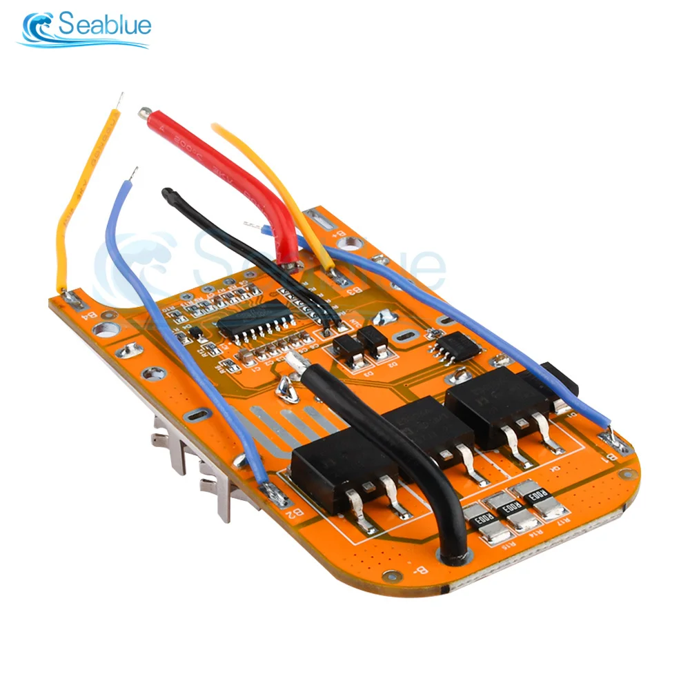 BMS 5S 19V 21V Li-ion Battery Charger Protection Board Battery Charging Protection Board BMS Module For Power Tools