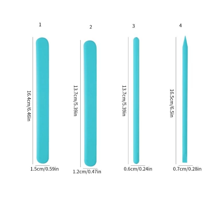 Силиконовая палочка для перемешивания, стержни для эпоксидной жидкой краски, искусственный многоразовый клей для смолы, инструменты для рукоделия, украшений