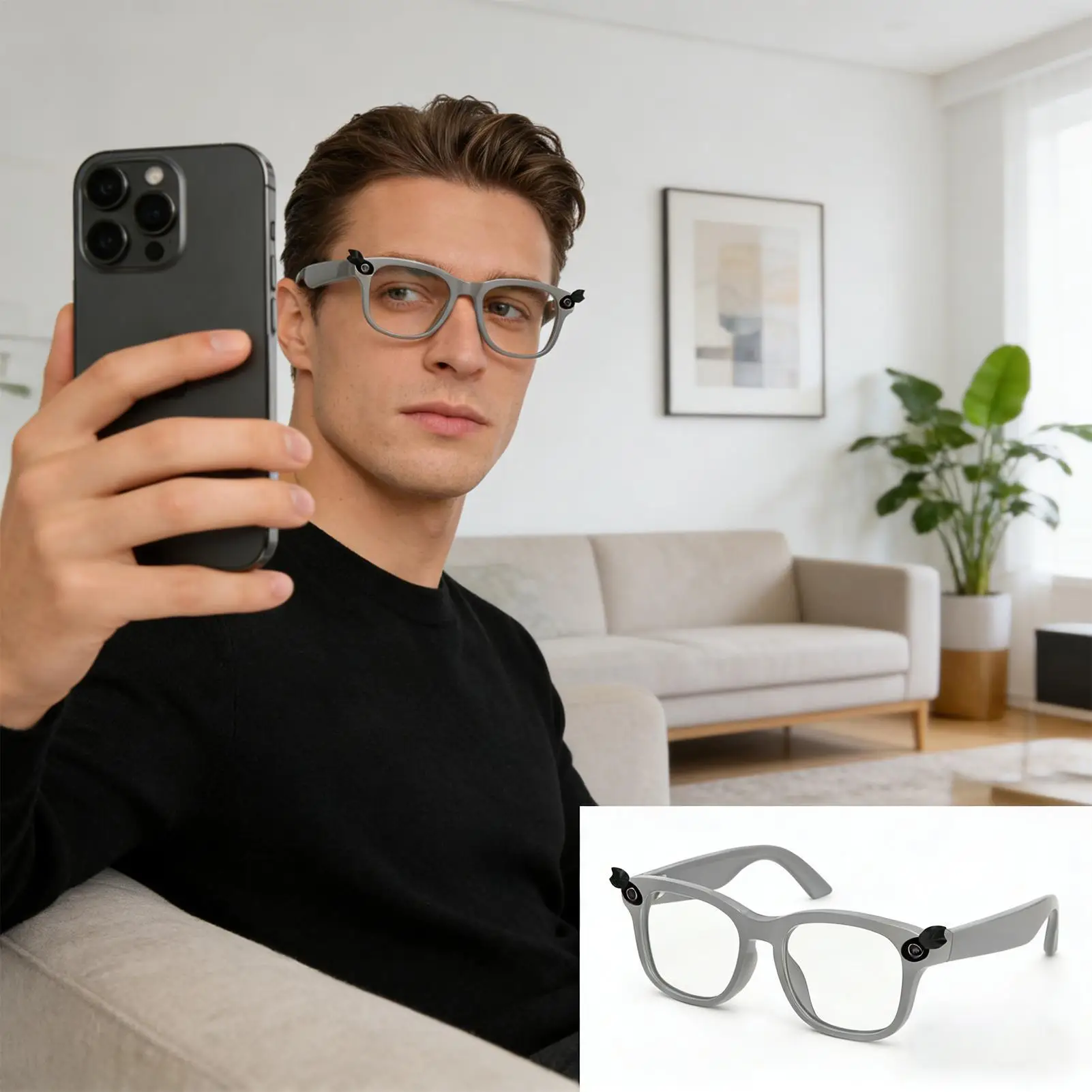 For RayBansMeta Glasses Camera Cover 3 Pieces Anti-Spying Smart Electronics Supplies Accessories Camera Protection Cover view 3