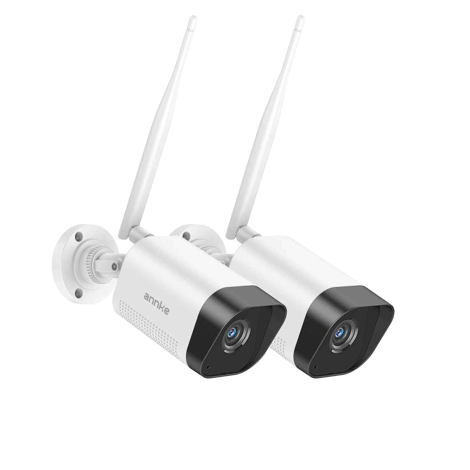 

ANNKE 2PCS 3MP Home WiFi Surveillance Camera IP H.265 Audio Recording Weatherproof Night Vision IR CCTV Security Cameras System