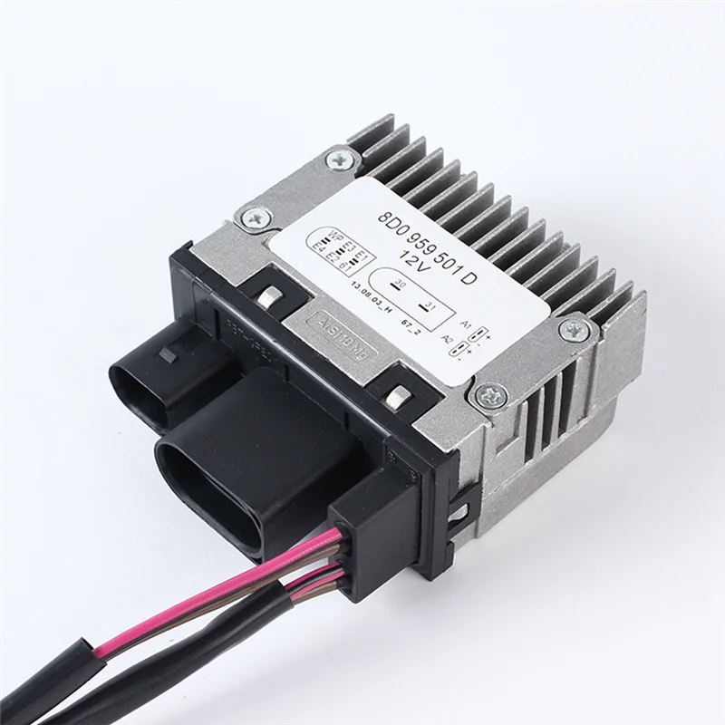 Car Fan Cooling Control Unit Relay Module Fan Resistance Speed Control Module For  A4 A6 S4 1999-2006 8D0959501B, 8D0959501D