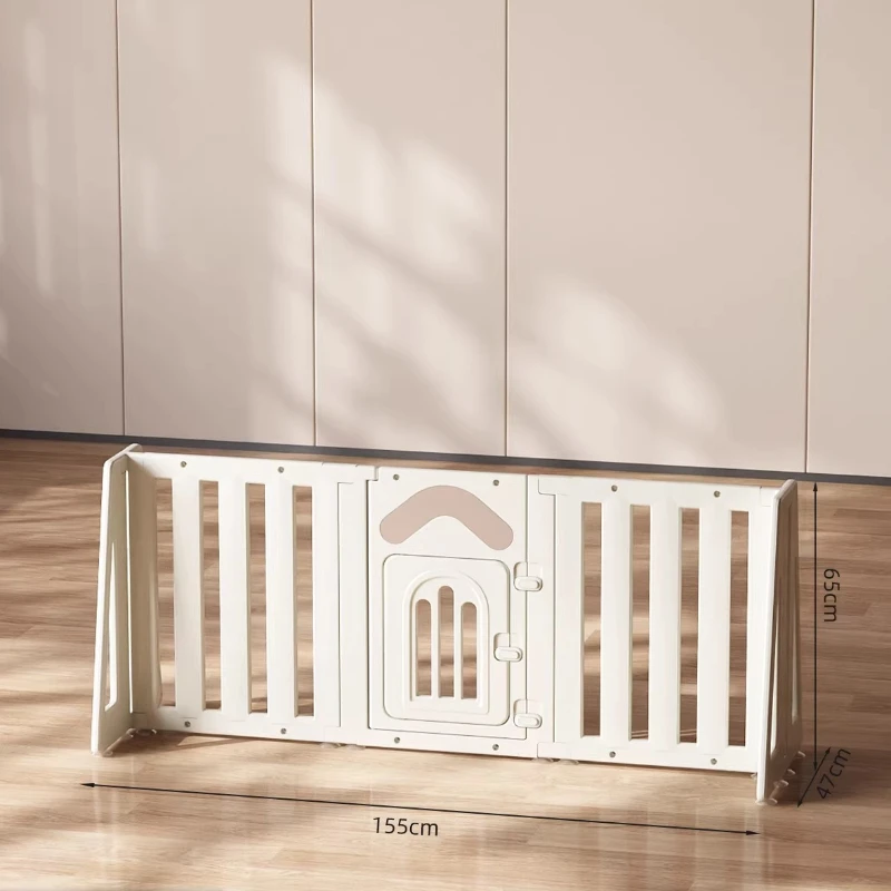Playpen Barrier Grating Dog Fence Supplies Retractable Modular Dog Fence Folding Acrylic Outdoor Kojec Dla Psa Dog Supplies