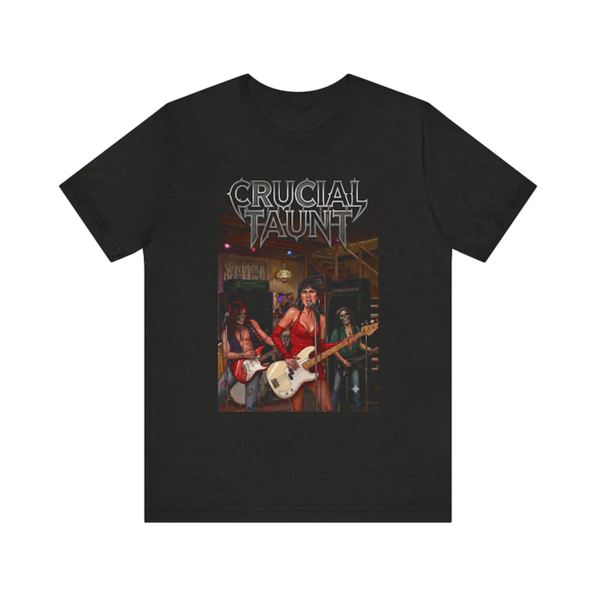 Unisex Rock Band Live Show Graphic T Shirt Casual Crew Neck Short Sleeve Music Fan Art Tees Streetwear Daily Tops