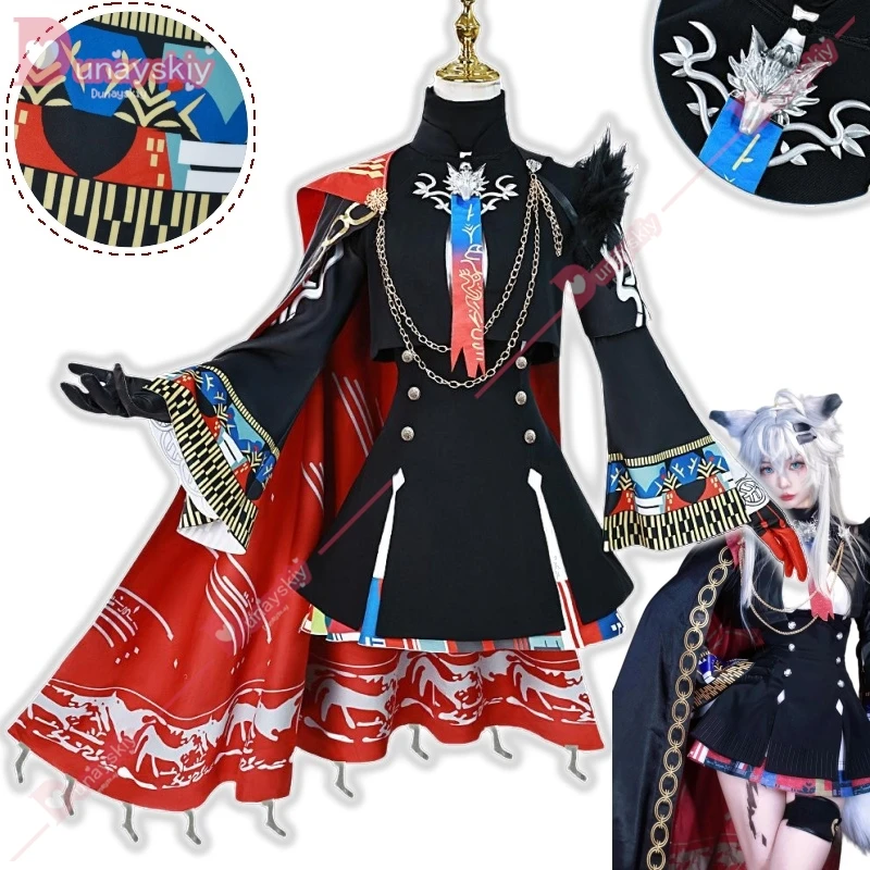 Arknights Lappland The Decadenza Women Cosplay Costume Cos Game Anime Party Uniform Hallowen Play Role Clothes Clothing