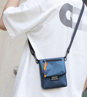 New Fashion Men Crossbody Bags For Phone Side bag Casual Waterproof PU Leather Shoulder bags Business Small Messenger Sling BAGS