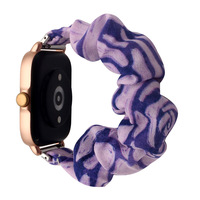 Stretchy Fabric Watchband 22mm Purple Strap Band for Woneligo/Fitpolo Smart Watch IDW13/ TOOBUR IDW19/ENOMIR IDW19/MILOUZ IDW19