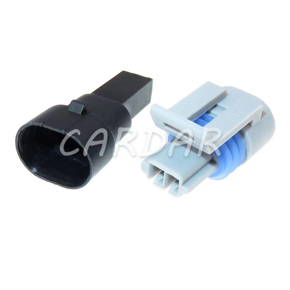 1 Set 2 Pin 12162197 TPS Automotive Connector AC Assembly Waterproof Water Tank Plug Water Level Sensor Socket For Foton Daimler