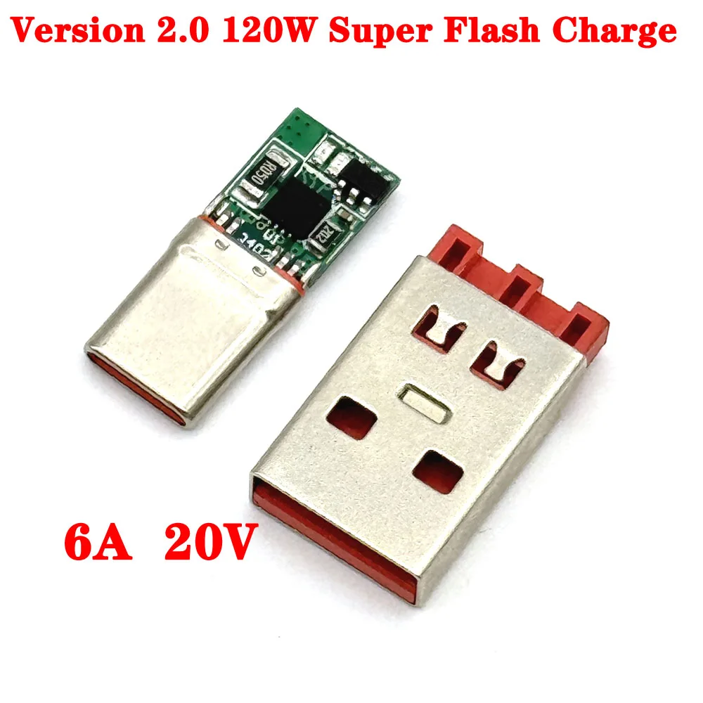 

TYPE C USB 3.1 5Pin Male Plug Welding Connector Adapter with Housing Type-C Charging Plugs Data Cable Accessories Repair