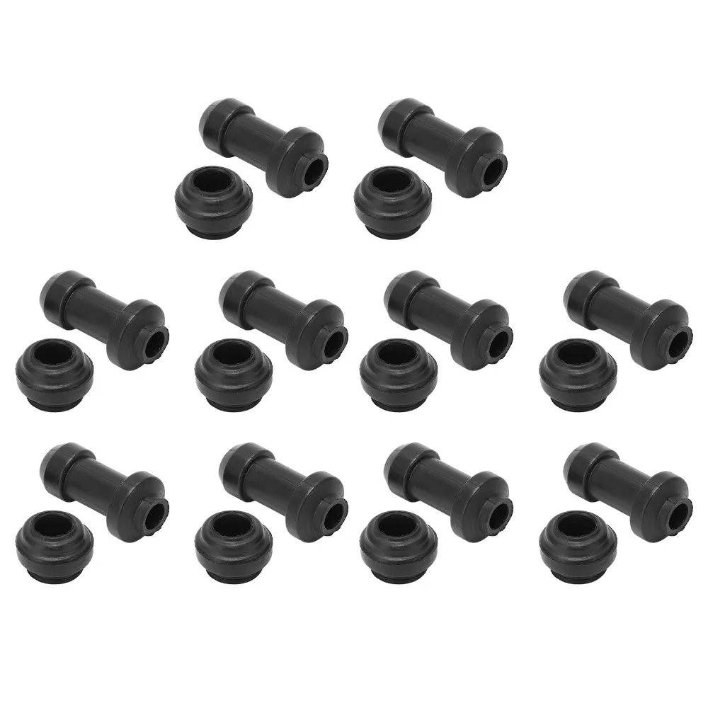 20pcs Rubber Material Disc Brake Caliper Dust Cover Long Short Length Motorcycle Brake Dust Cover Rubber Dust Cover
