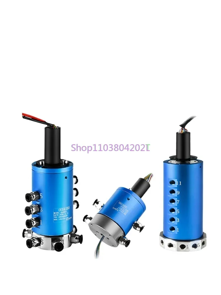 Gas and Electric Signal Combination Slip Ring 2-24 Gas 6-56 Line Electrical Signal Gas and Electric Signal Integrated Slip Ring