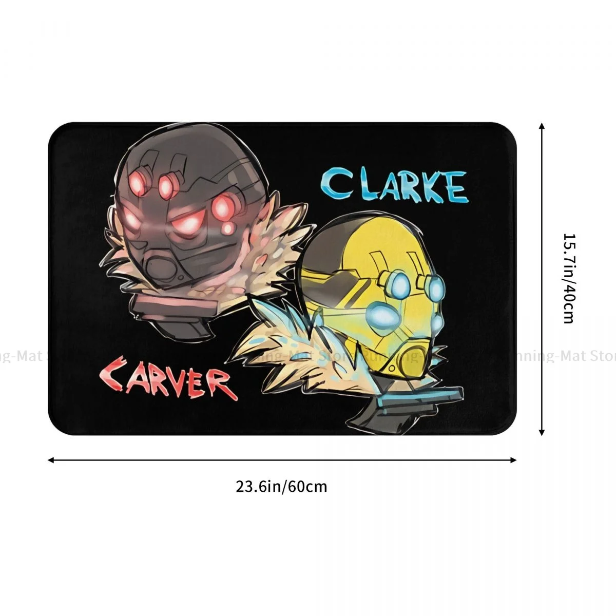 Dead Space Game Bath Mat Clarke And Carver Doormat Living Room Carpet Balcony Rug Home Decoration