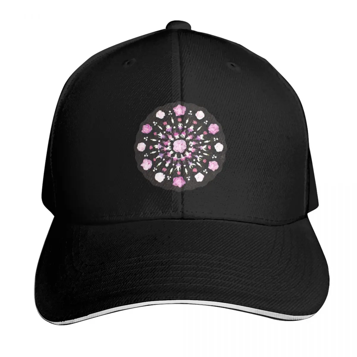 Nurturing Soul - Casquette de baseball Mandala à fleurs de jardin, pour la saison estivale, chapeau de fête en mousse, chapeau de plage, visière de plage pour femmes et hommes