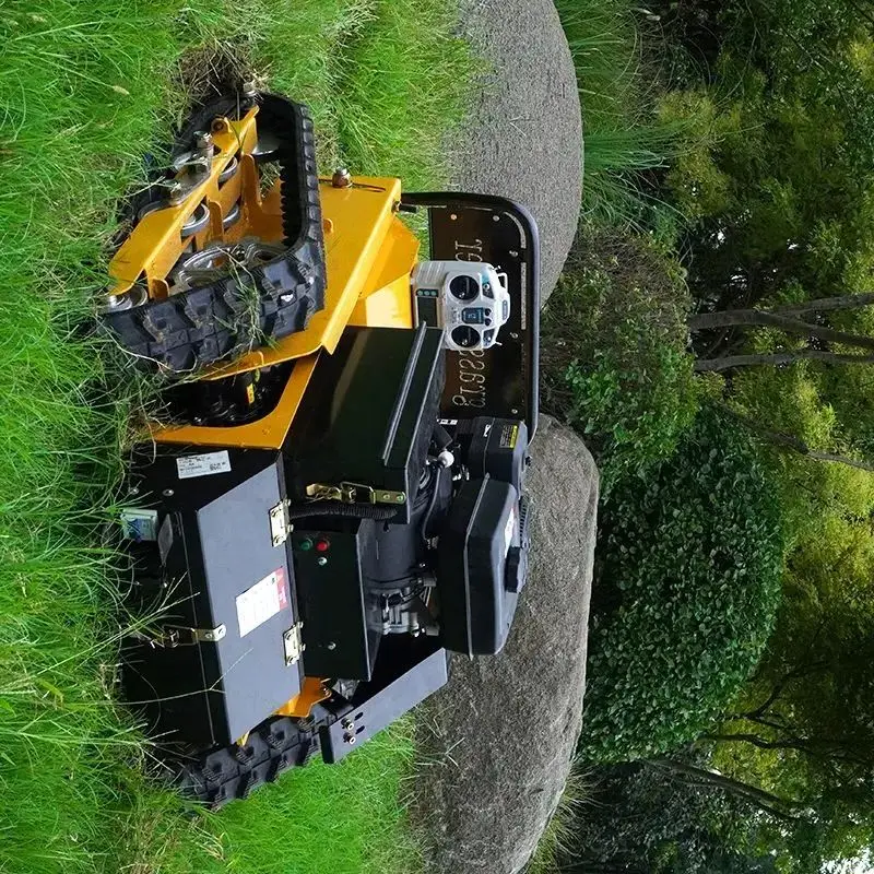 

Индивидуальный заводской дешевый робот-гусеничный газонокосилка с дистанционным управлением и CE EPA EURO5