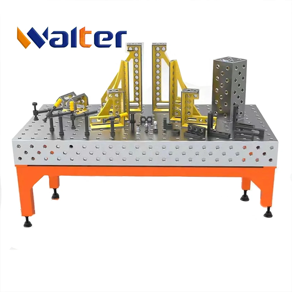 Welding Table Equipment Efficient New Steel Welding Table and Fixtures for Soldering Table