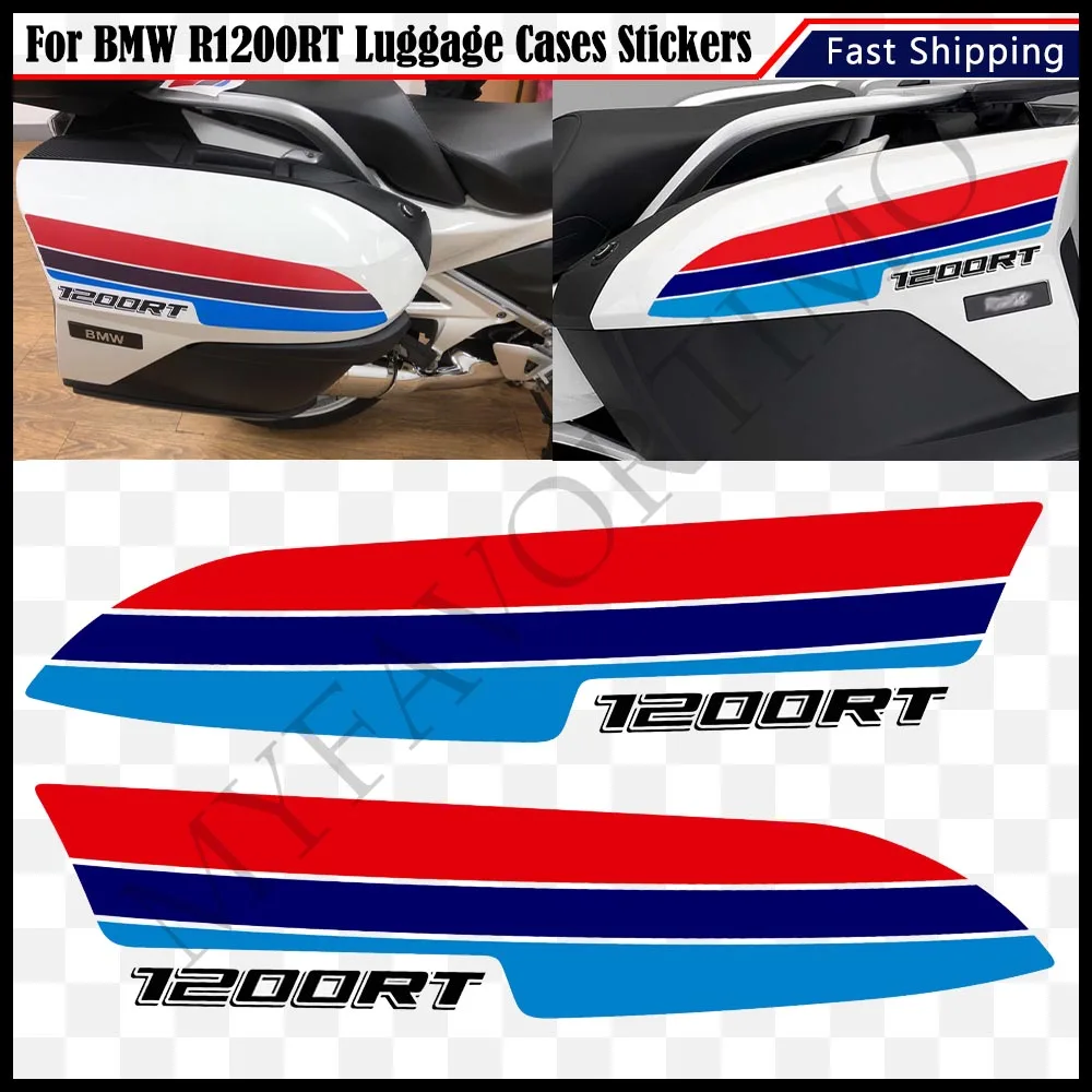 

For BMW R1200RT 1200 RT Motorcycle Tank Pad Fairing Fender Trunk Luggage Cases Protector Grips Kit Knee Wheels Stickers Decals