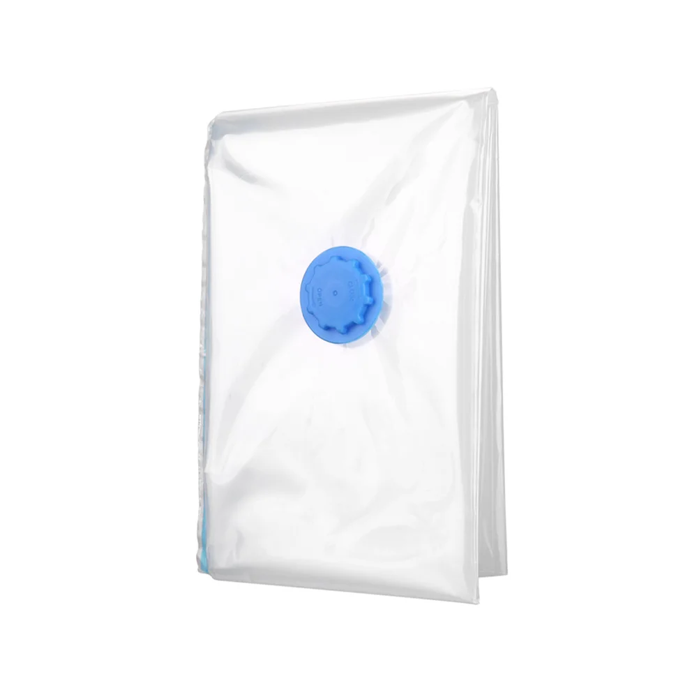 

80X120Cm Vacuum Storage Bags Foldable Sealed Compression Organizer For Clothes Quilts Blankets Pillows Curtains Super Capacity