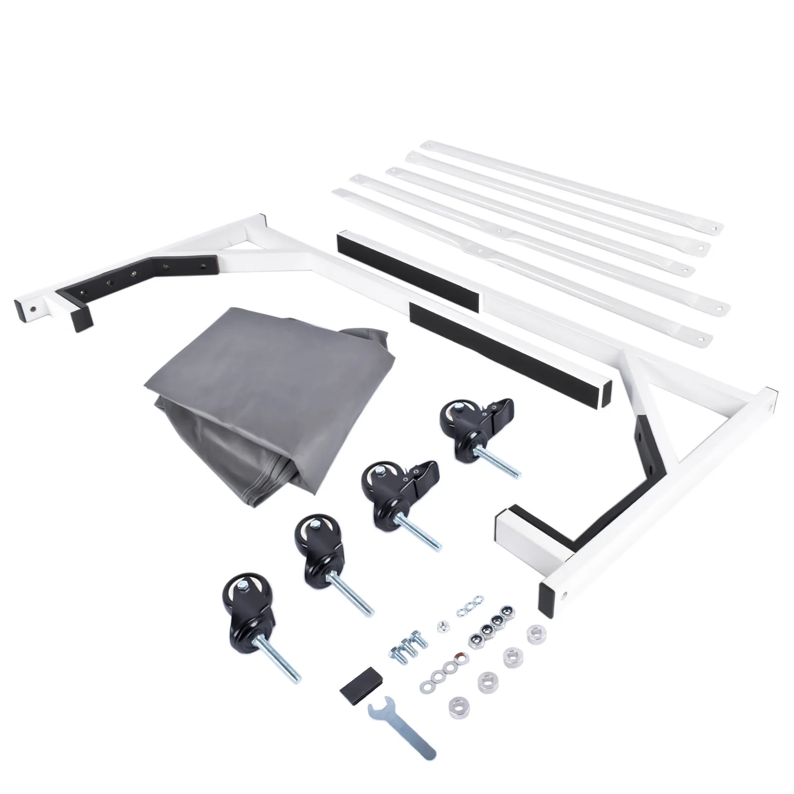 AP02 White HARDTOP STORAGE CART+COVER Hard Tops for Chevrolet Corvette Mercedes-Benz