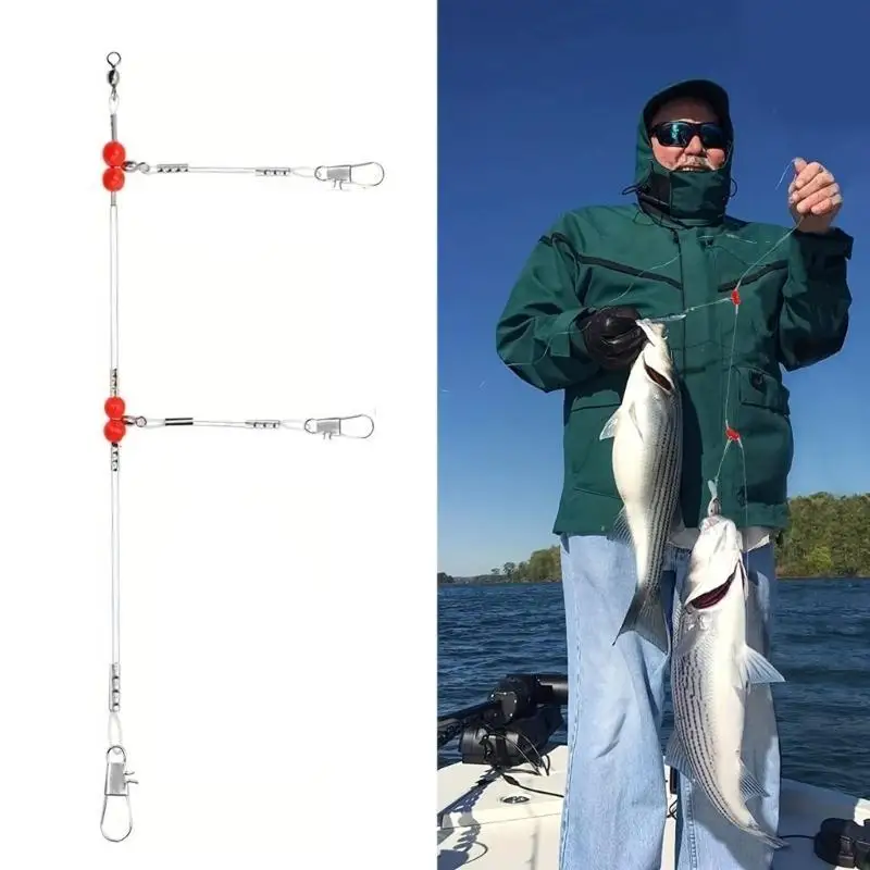 652F ผู้นำการตกปลาผู้นำลวดการตกปลาที่มีความแข็งแรงสูงรอกตกปลาสายผู้นำลวด