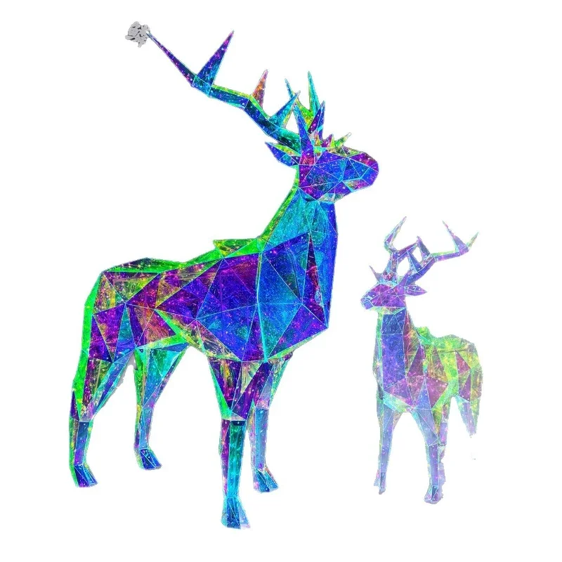 

PET Christmas tree, crystal tree, elk gift box, atmosphere arrangement, Christmas arrangement