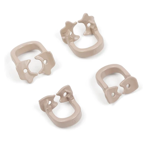 Imagen 2 del producto WELLCK-abrazadera de dique de goma Dental, Clip de barrera, anillo separador de Material de resina, esterilizable en Autoclave 134 ° C