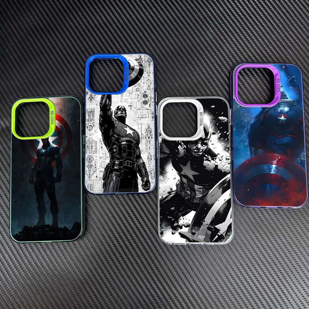 Captain America First Avenger Case for Samsung Galaxy A55 A37 A12 A15 A54 A52 A17 A57 A11 A14 A16 A24 A51 A22 A32 Phone Cover