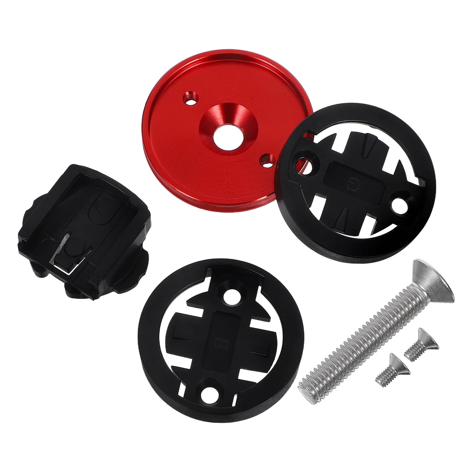 

1 set Aluminum Alloy Bike Computer Frame Mount Lightweight Durable Quick Installation Accessory for Road Mountain Bikes Cycling