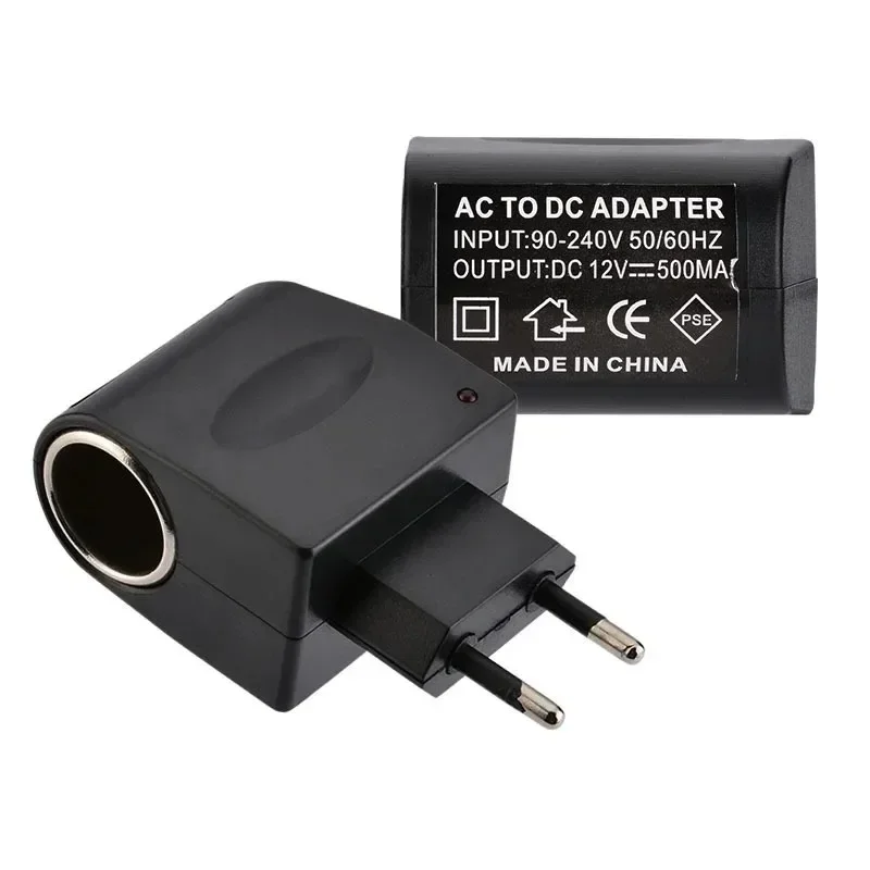 Car Cigarette Lighter Adapter AC 220V To DC 12V EU US Plug Converter Wall Power Socket Plug Adapter Auto Converter Car Accessory