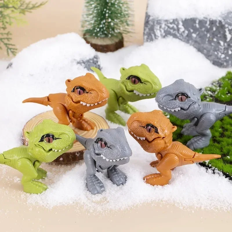 1pcs Finger Dinosaur Dino Biting Hand Fidget Toys for Children Birthday Party Favors Christmas Gifts Baby Shower Pinata Fillers