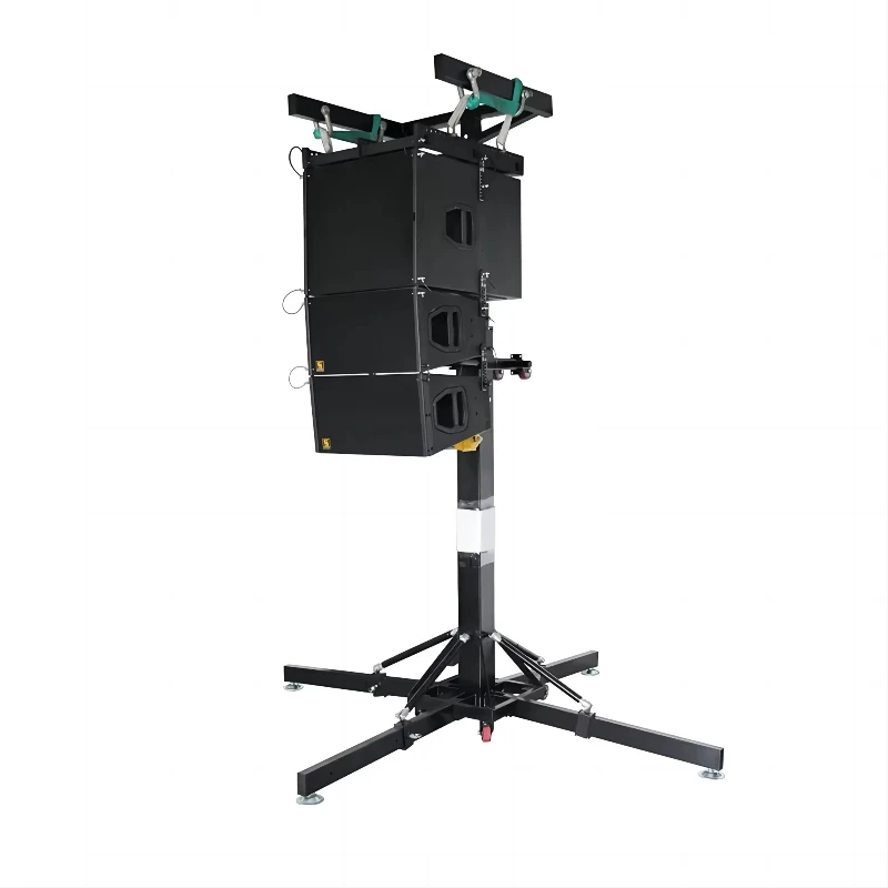 Event Speaker Truss Line Array Crank Lifting Speaker Stand