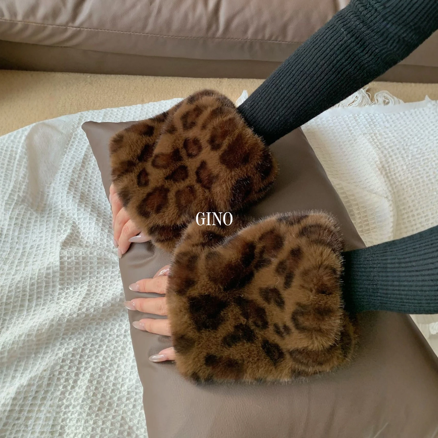 

Spice Girls леопардовый панк сексуальные зимние теплые рукава тысячелетия ретро модный тренд Y2K гетры вечерние аксессуары для покупок