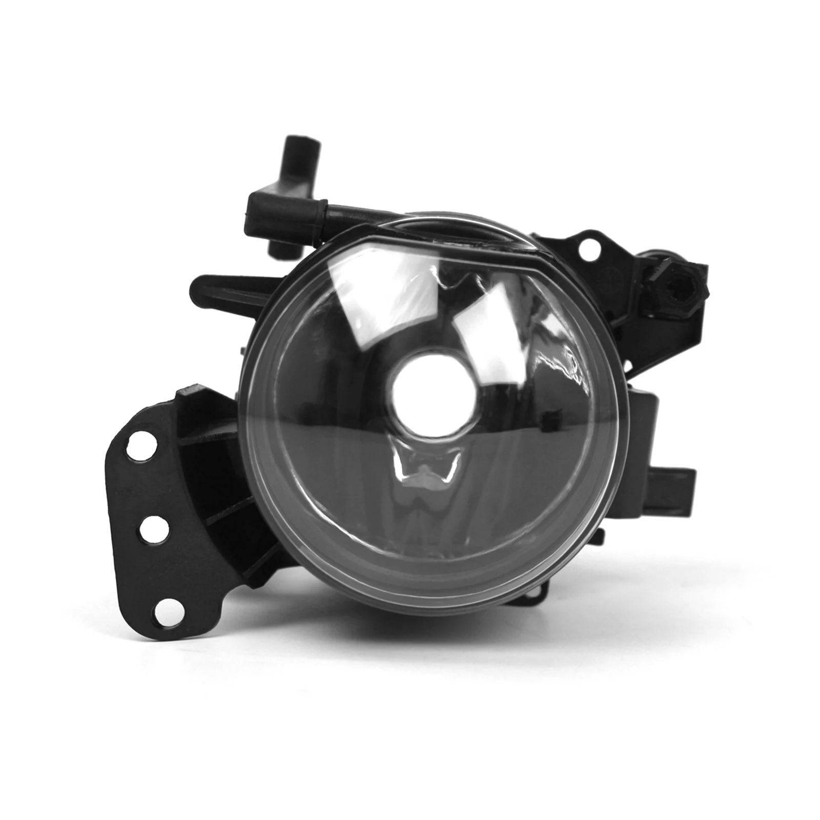 

Front Left Fog Light Lamp Housing Replacement for BMW E60 525I 528I 530I 535I 545I 550I M5 2004-2010, Black, 15*12*9.5cm,