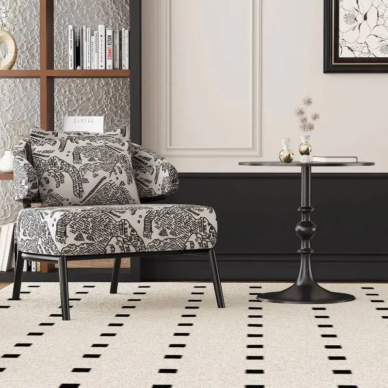 Zebra Art Living Room Chairs Trending Italian Single Chaise Chairs Living Room Ergonomic Luxury Relax Sessel Furniture Home