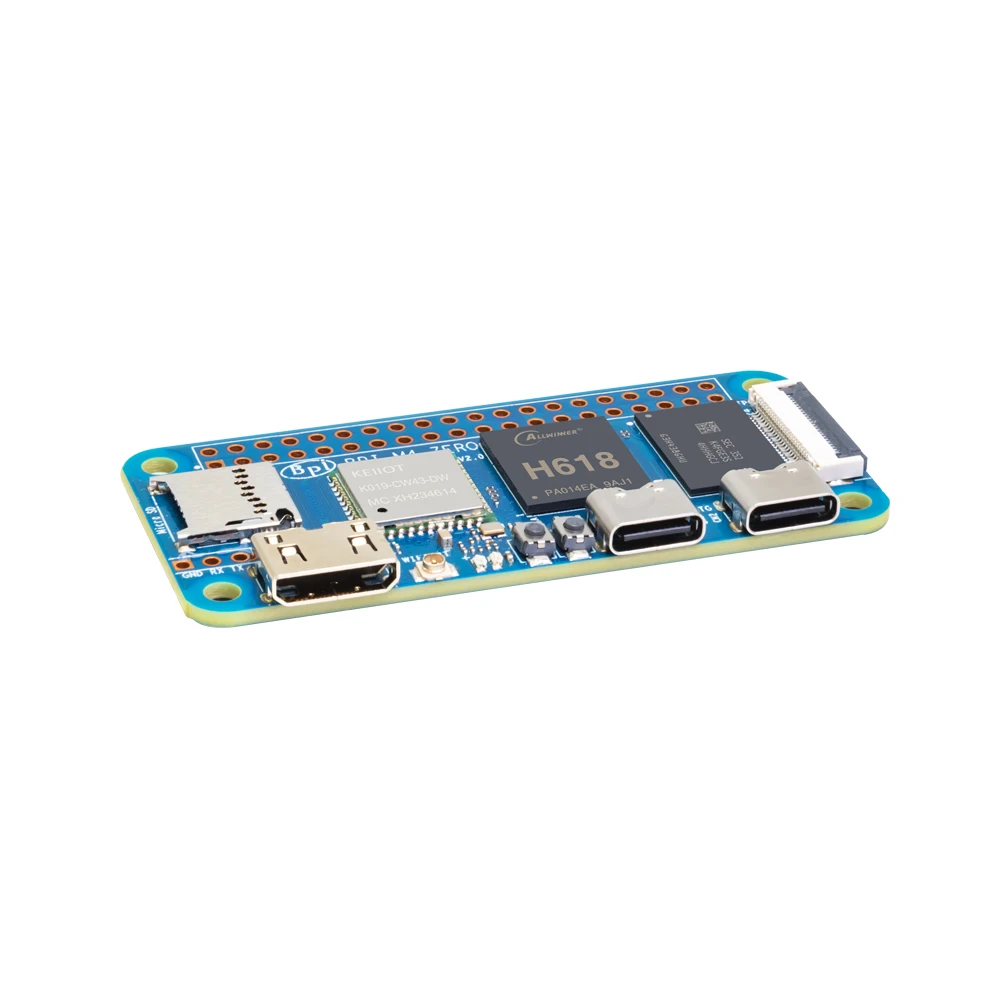 Imagem -03 - Banana pi Único Computador da Placa Placas de Desenvolvimento do Bpi-m4 Zero Allwinner H618 Braço Mali G31 Gpu 2.4g 5g Wifi 4g Lpddr4 32g Emmc