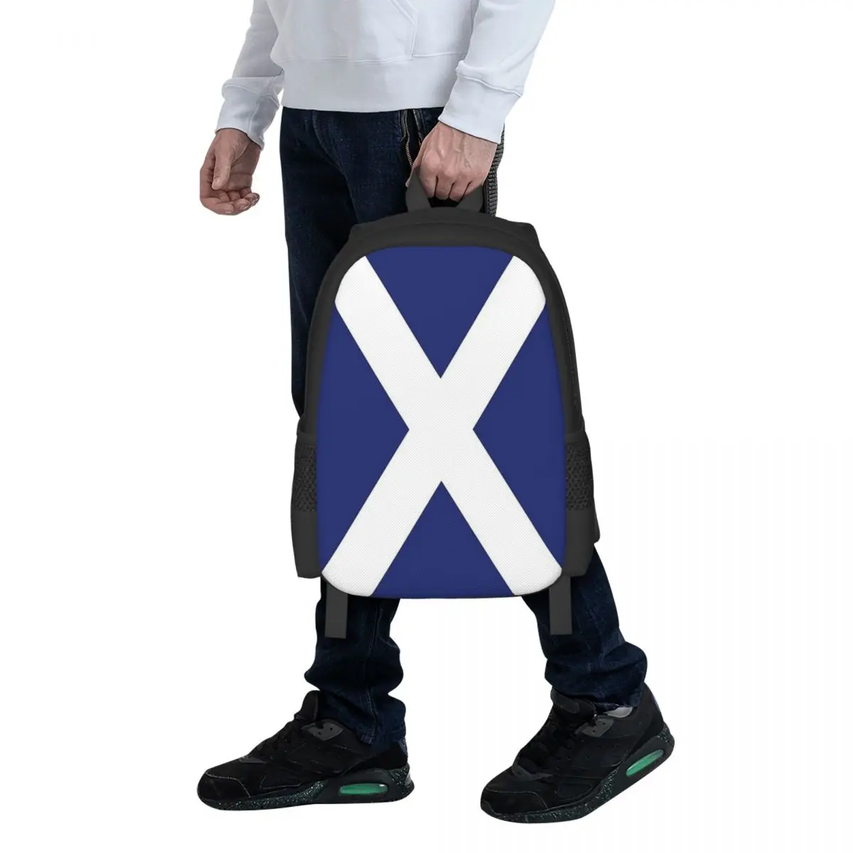 

Scotland Flag Student Backpack School Bag Hiking Travel Daypack for Boys Girls Fashion Bookbag Shoulder Bags